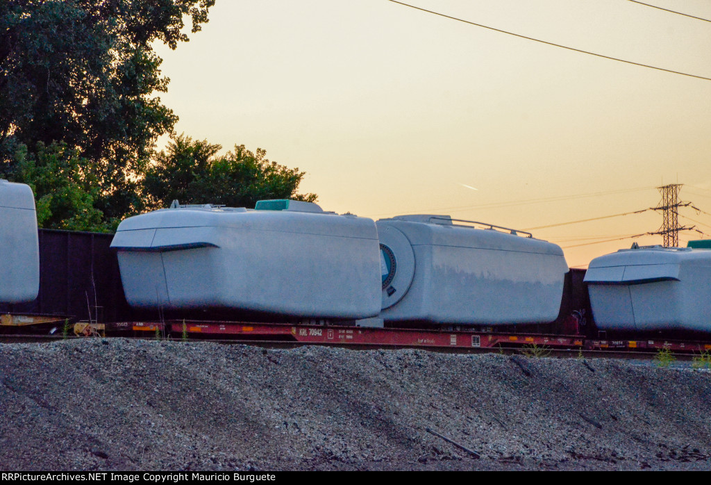 KRL Flat car with load